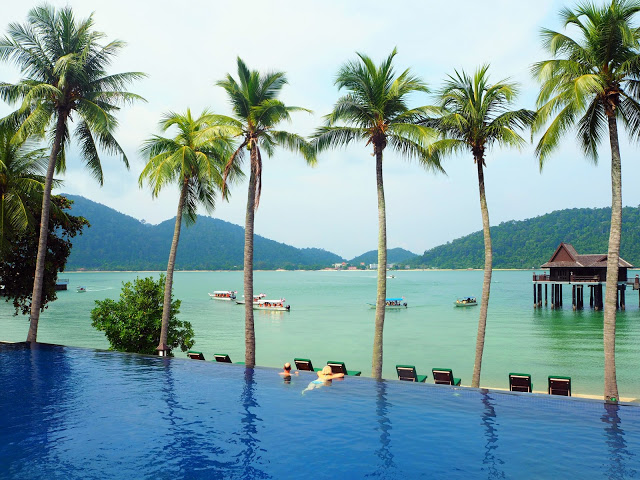 malaisie hotel restaurant palmier asie voyage